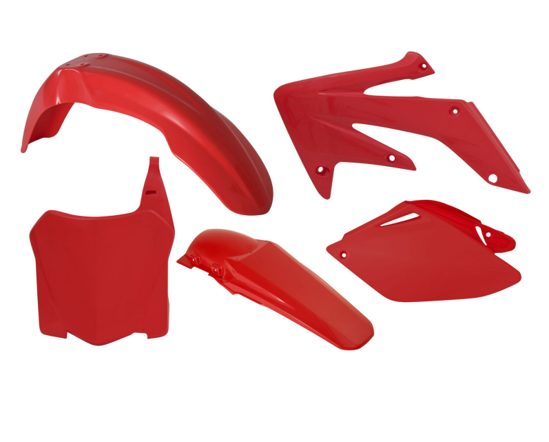 Honda crf r 250 kit plastiche 5 pezzi rosso crf 2008 2009