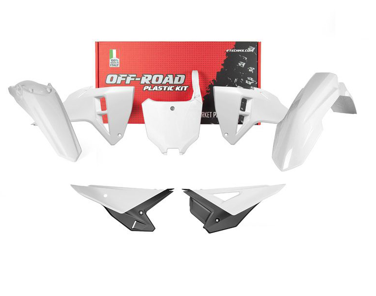 Honda crf rwe 250 kit plastiche 5 pezzi bianco nero 2025 2026