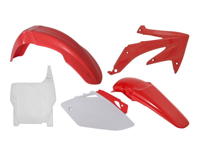 Honda crf r 450 kit plastiche 5 pezzi rosso bianco 2007 2007