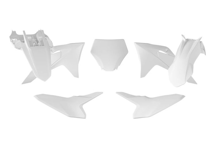 Gas gas mc 50 kit plastiche 5 pezzi bianco 2024 2026