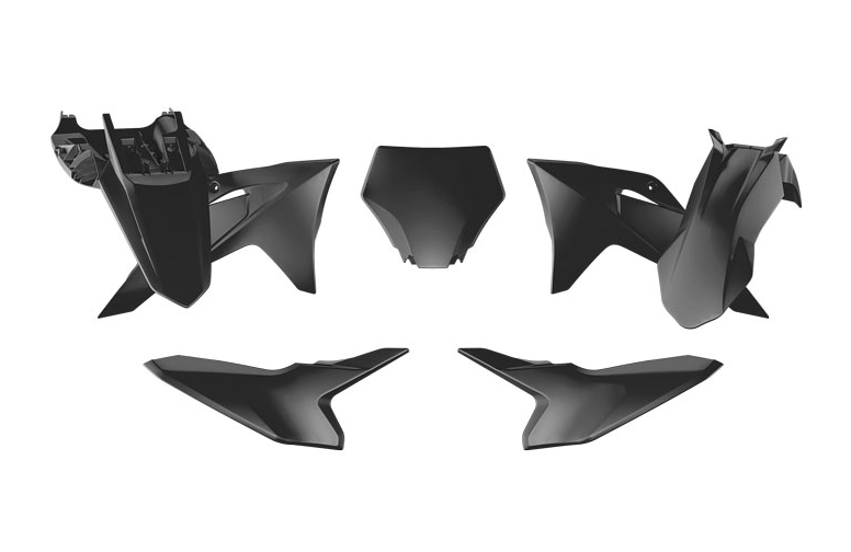 Gas gas mc 50 kit plastiche 5 pezzi nero 2024 2026