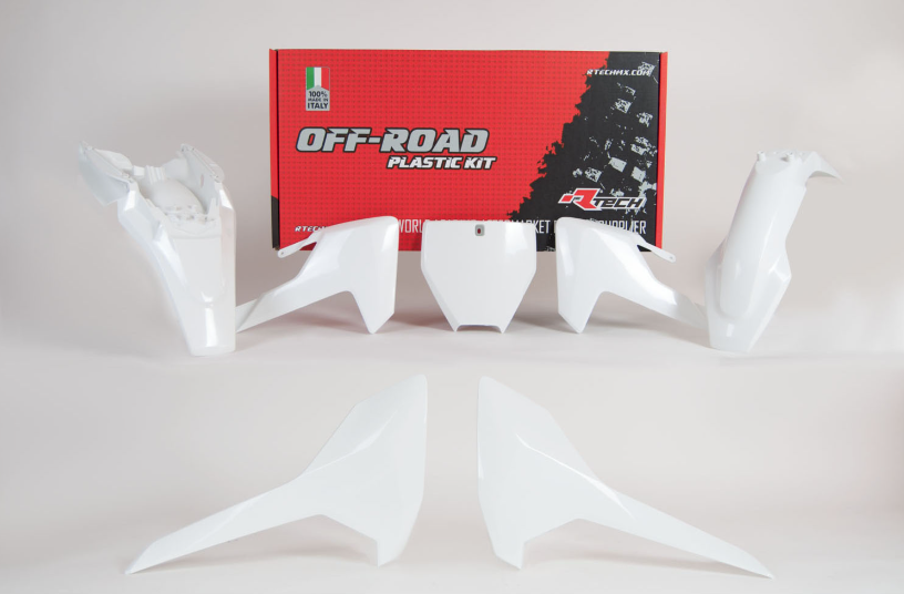 Husqvarna tc 65 kit plastiche 5 pezzi bianco 2017 2023