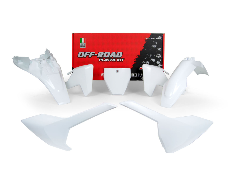 Husqvarna tc 85 kit plastiche 5 pezzi bianco 2018 2023