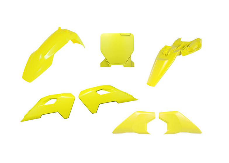 Husqvarna tc 65 kit plastiche 5 pezzi giallo fluo 2024 2026