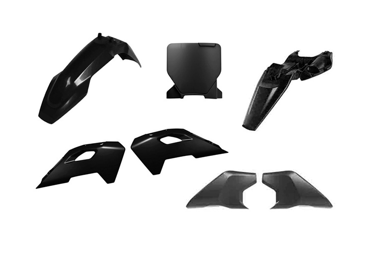 Husqvarna tc 65 kit plastiche 5 pezzi nero 2024 2026
