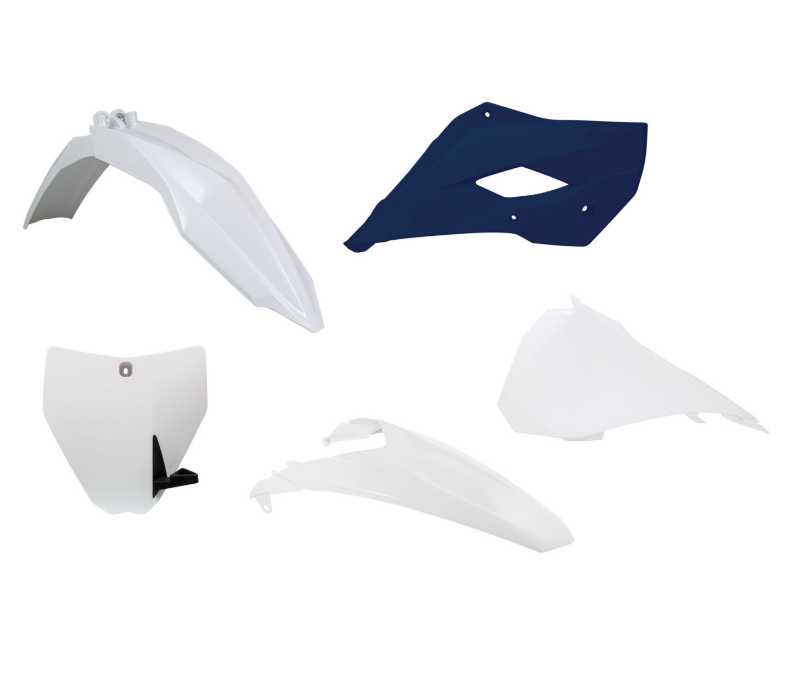 Husqvarna tc 85 kit plastiche 5 pezzi bianco-blu 2014 2017