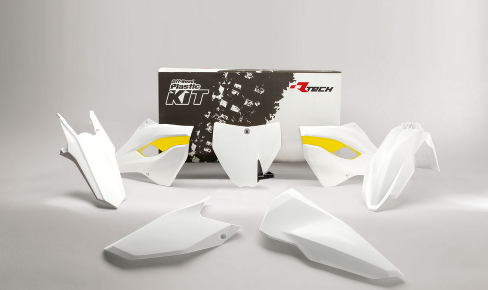 Husqvarna fc 250 kit plastiche 5 pezzi bianco-giallo 2014 2015