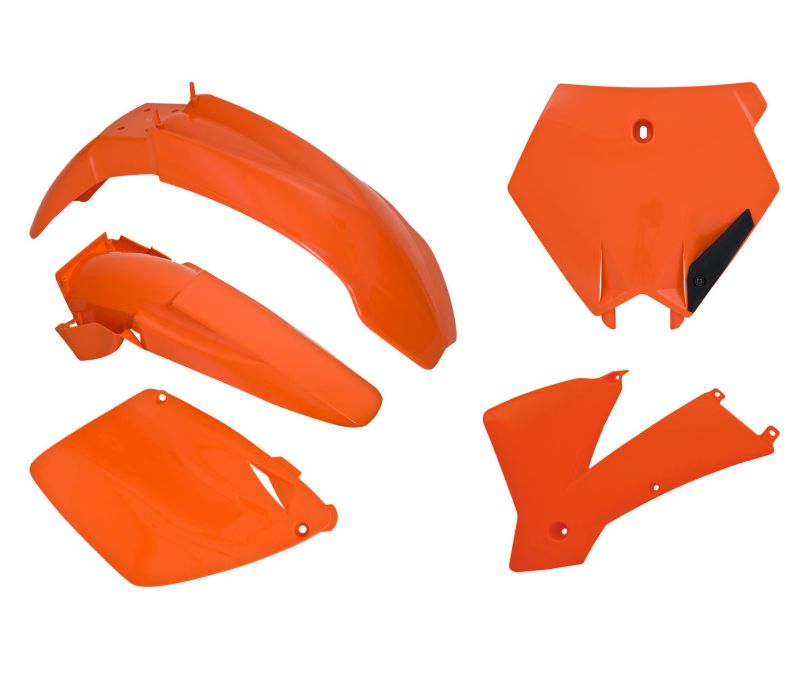 Ktm sx 125 kit plastiche 5 pezzi arancione k 2001 2002