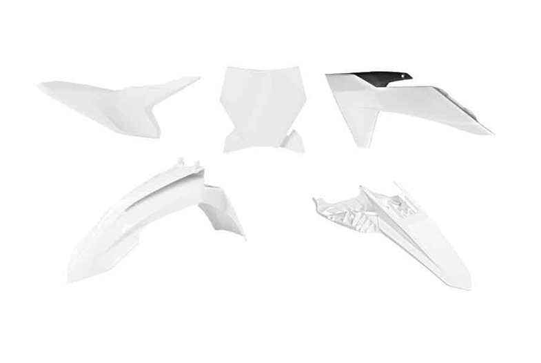 Ktm sx 50 kit plastiche 5 pezzi bianco 2024 2026
