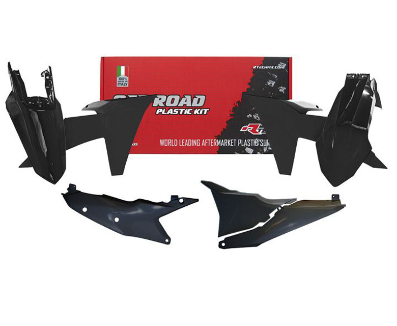 Ktm exc tpi iniezione 150 kit plastiche 5 pcs nero 2024 2025