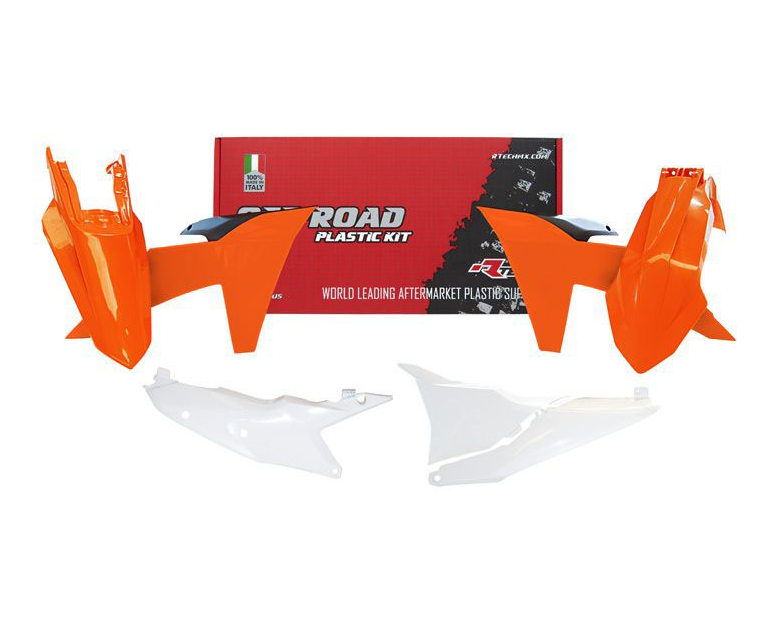 Ktm sx 50 kit plastiche 5 pezzi arancione-bianco-nero 2024 2026
