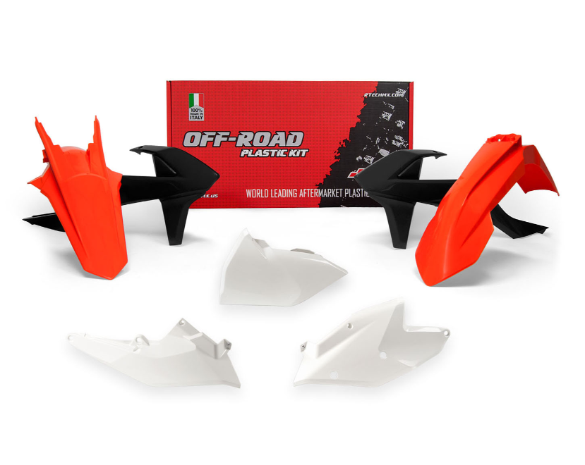 Ktm xc-w (versione europea) 125 kit plastiche 5 pezzi 2017 2019