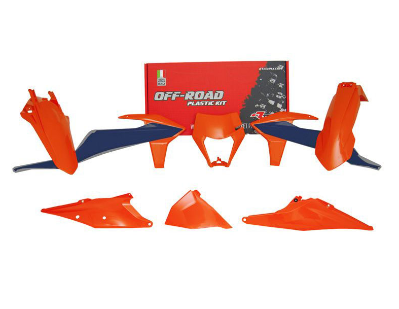 Ktm exc tpi iniezione 150 kit plastiche 5 pezzi 2020 2023
