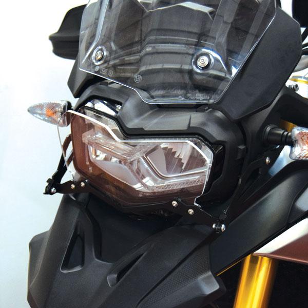 Protezione faro in pmma trasparente per bmw f 850 gs 2018
