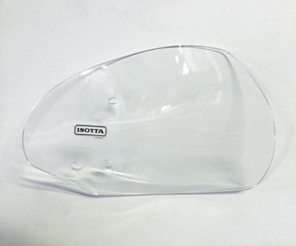 Coppia di paramani trasparente con attacco honda silver wing sw-t 2008 2016