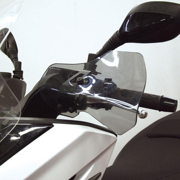 Coppia di paramani trasparente per kymco kxct 300 2012 -2017