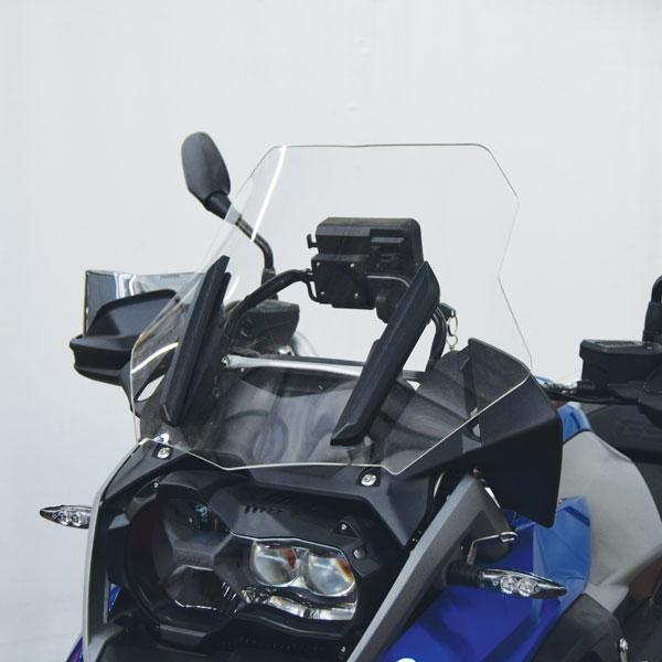 Lastra di ricambio media trasparente bmw r 1200 rallye r 1250 gs 2017 2019