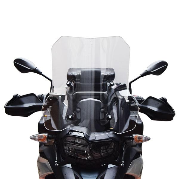 Parabrezza alta protezione per bmw f 850 gs su attacchi e telaio originale