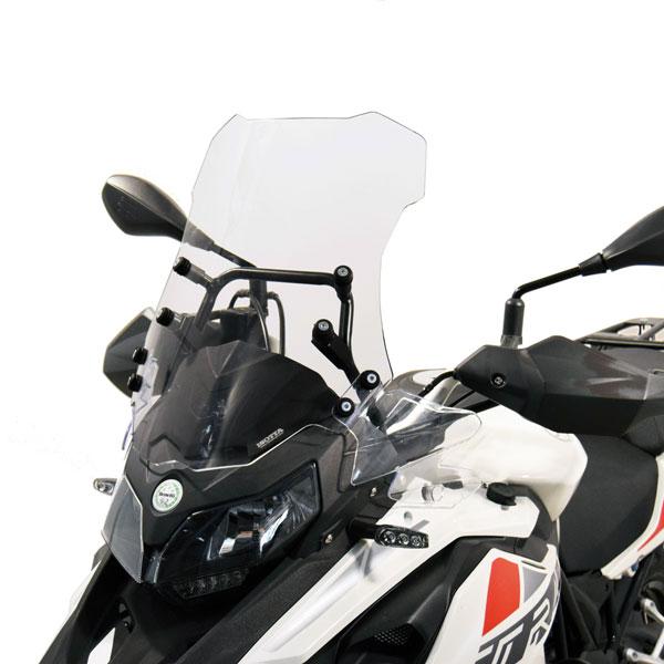 Benelli trk 502 500 cupolino parabrezza basso fume chiaro 2017 2026
