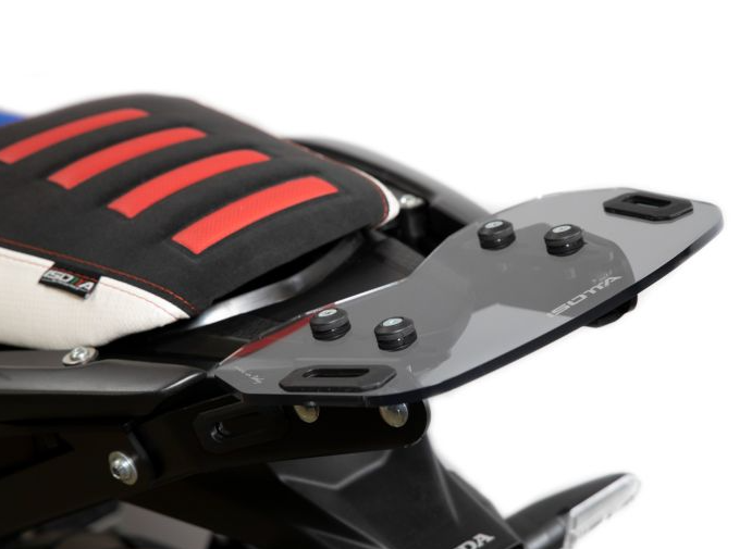 Portapacchi in pmma per honda cb 500x 2016>2023