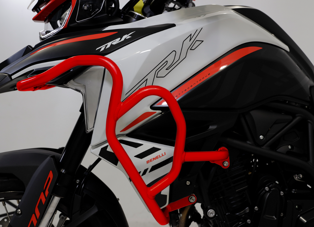 Crash bar in alluminio per benelli trk 702 x