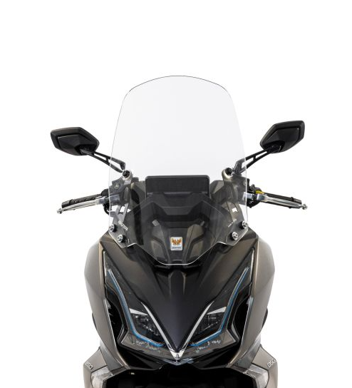 Parabrezza medio trasparente per kymco downtown gt 350 2024