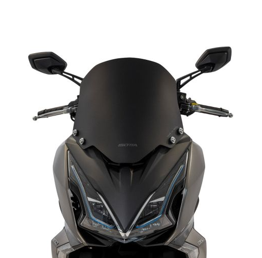 Cupolino nero opaco per kymco downtown gt 350 2024