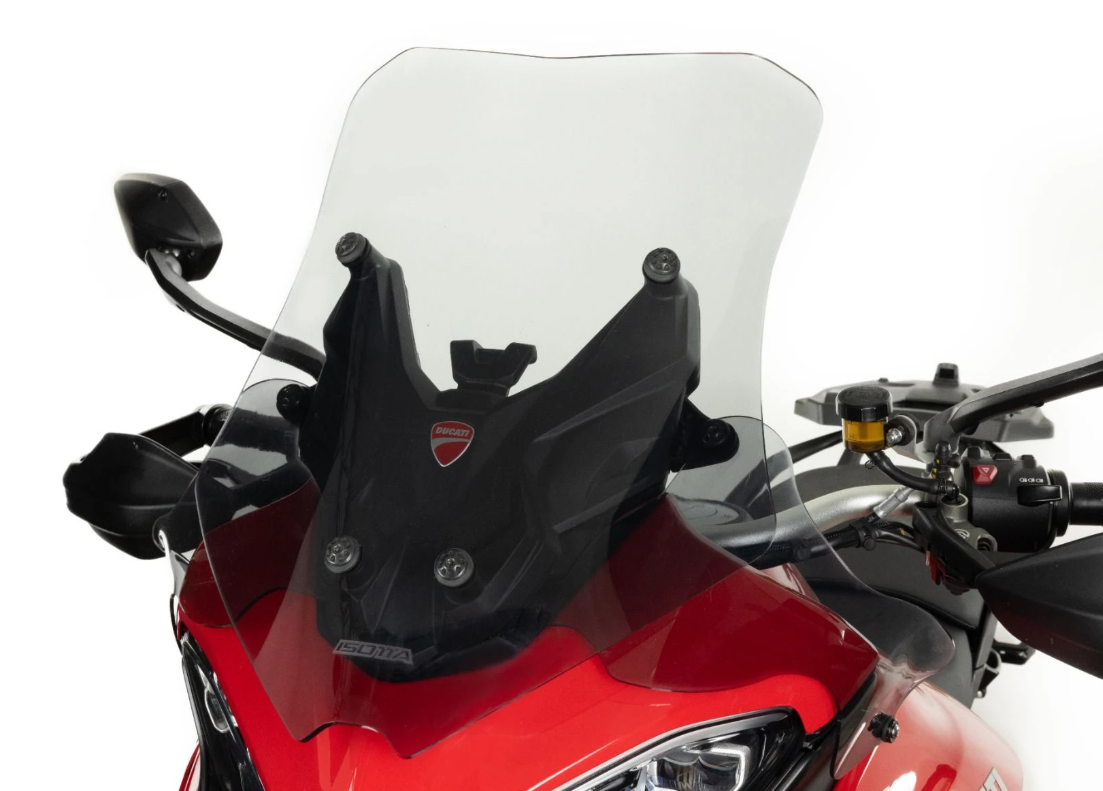 Ducati multistrada v4 rally 1150 cupolino medio fume chiaro 2023 2026