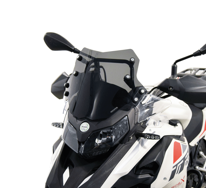 Benelli trk 502 2017-2026 cupolino rally colore fume' scuro