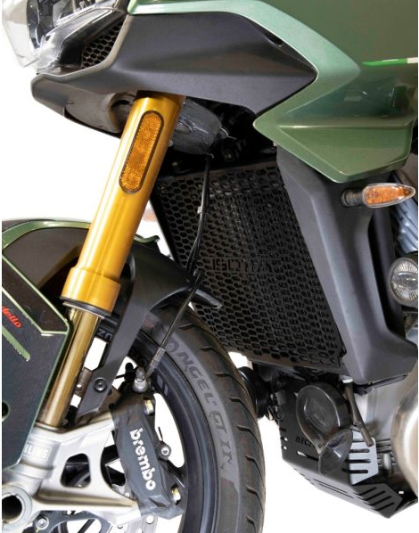 Griglia protezione radiatore per moto guzzi v 100 s mandello