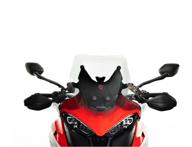 Ducati multistrada v4 rally 2023-2026 cupolino sport basso fume chiaro