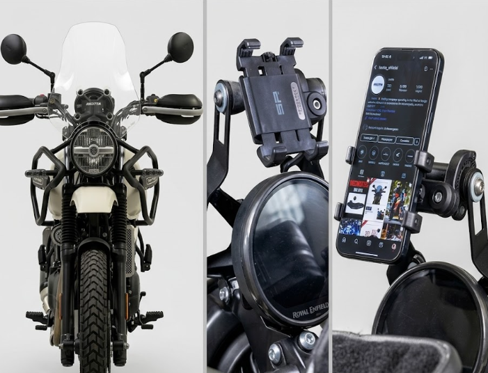 Royal enfield himalayan 450 2024-2026 kit cupolino + porta cellulare isotta