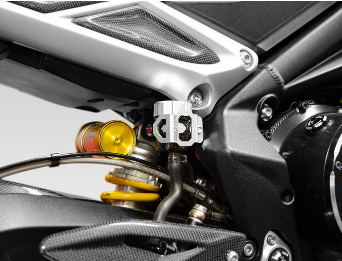 Protezione serbatoio liquido posteriore per moto guzzi v100 mandello s / stelvio 2024