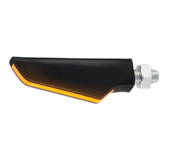 Lightech coppia indicatori frecce sequenziali led fre933ner omologate moto