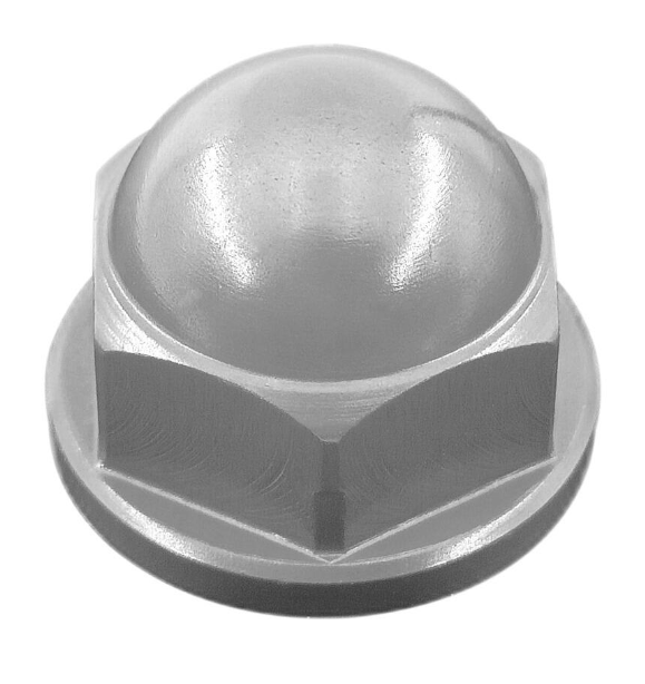 Lightech dado cieco m6 ergal silver lucido tipo 16 m6 passo 1