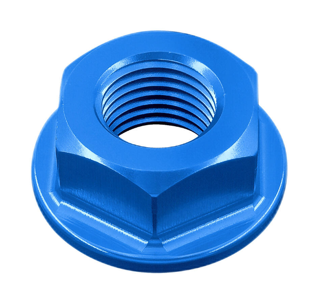 Dado ergal colore cobalto aperto lightech m14x1,5