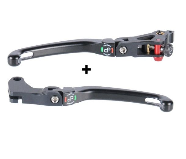 Kit leve freno e frizione snodate ribaltabili lightech per bmw s 1000 rr 19-24