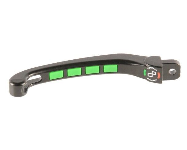 Kawasaki z 650 kit leve freno e frizione lightech alien grip verde 2017 2022