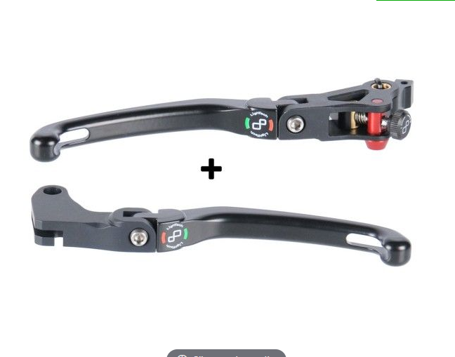 Yamaha mt-09 sp - leve freno + frizione magnesio/alluminio 2021 2023