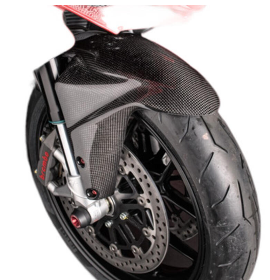 Mv agusta brutale 675 parafango anteriore carbonio lightech 2012 2016