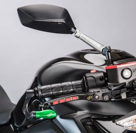 Suzuki gsx-r1000 n.d kit leve alien grip rosso snodate ribaltabili 2005 2021