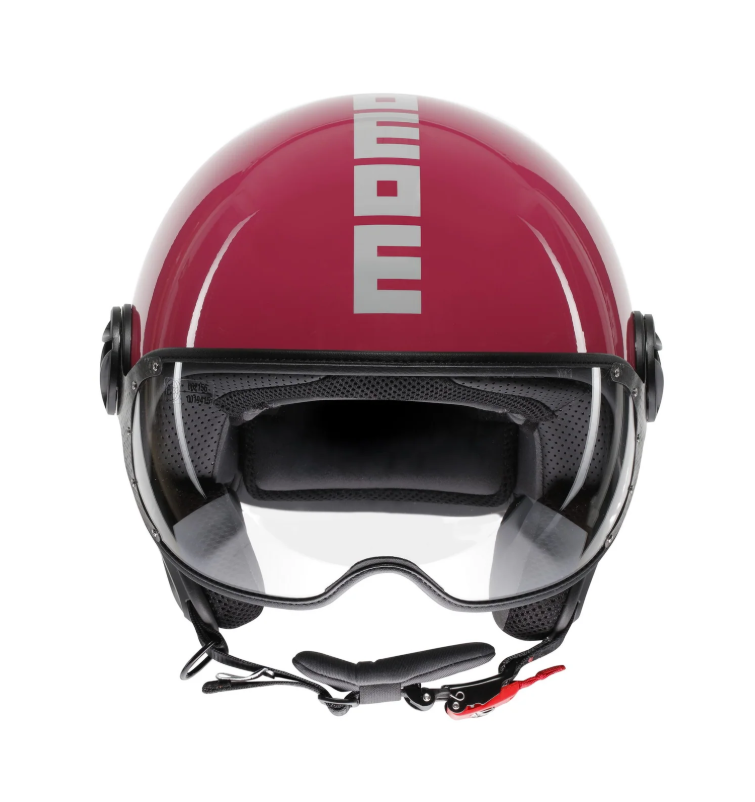 Casco moto jet fgtr classic candy fucsia / bianco taglia m