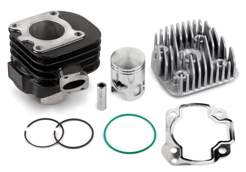 Aprilia gulliver 50 gruppo termico airsal orizzontale in ghisa 50cc d. 47,6mm 1995 1998
