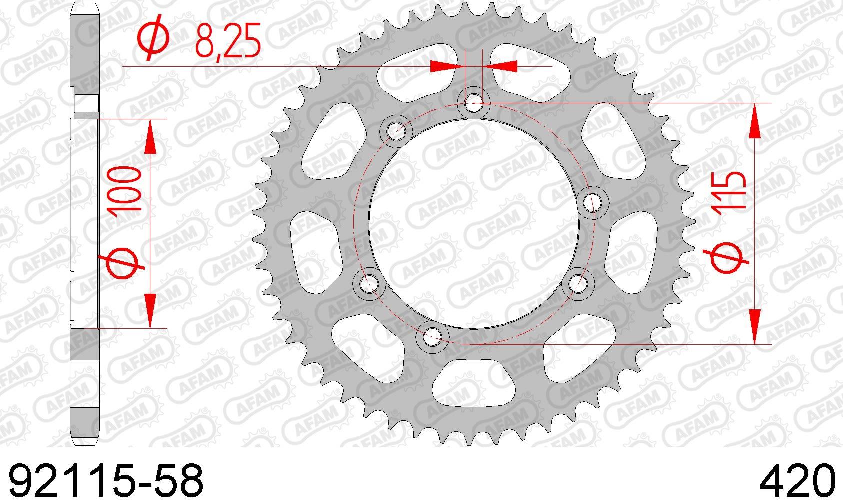 Fantic 50 caballero e casa 50 corona afam 92115-58 in acc. passo 420 2016 2019