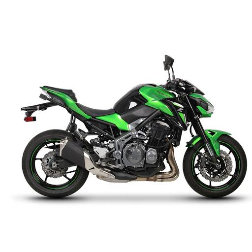 Z900 900 shad 3p system kit fissaggio coppia staffe supporti portapacchi valigie borse bauletti portaoggetti laterali kawasaki z 900 dal 2017 al 2019 2018 2021