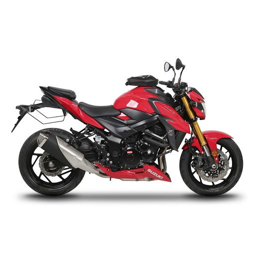 Suzuki gsx-s750a 750 shad kit fissaggio coppia staffe portapacchi borse semi rigide laterali bag portaoggetti 2017 2018