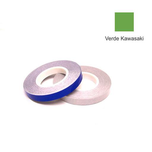 Adesivi universali per cerchi in lega moto tuning bcr altezza 7mm verde kawasaki
