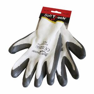 Guanti officina bcr in tessuto - nitrile taglia 10 large