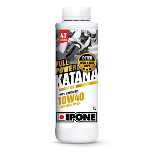 Olio oil motore full power katana 10w40 sintetico 4t stroke 1l ipone