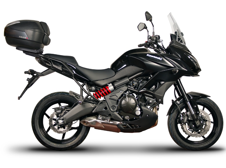 Kawasaki kle versys abs 650 shad 3p system kit fissaggio coppia staffe supporti portapacchi valigie borse bauletti portaoggetti laterali 2015 2021